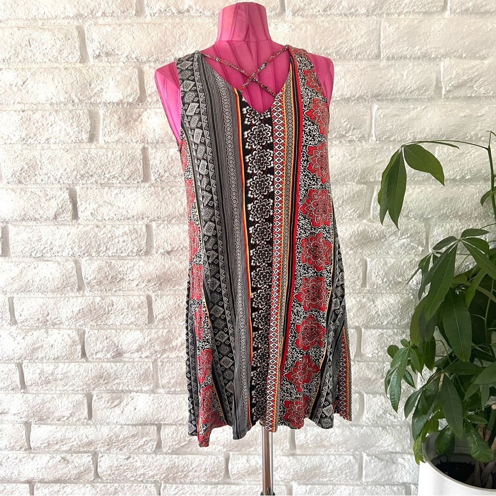 Lily Rose A-Line Mini Dress Small